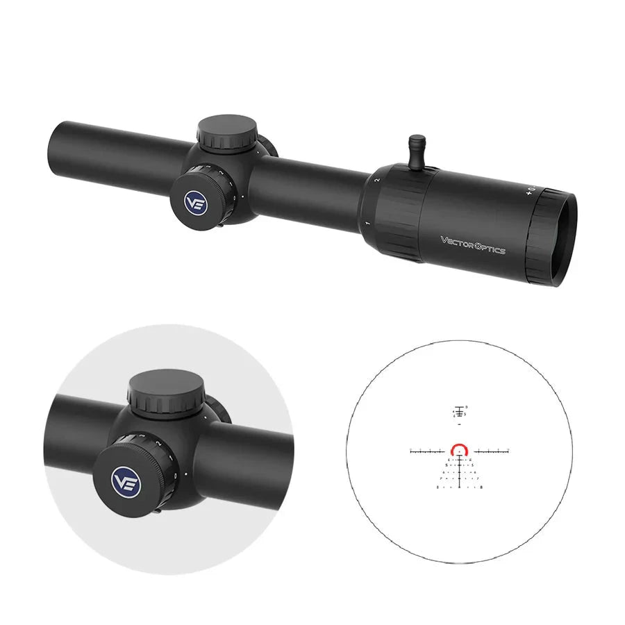 Vector Optics Constantine 1-8x24 FFP RAR optinis taikiklis Vector Optics