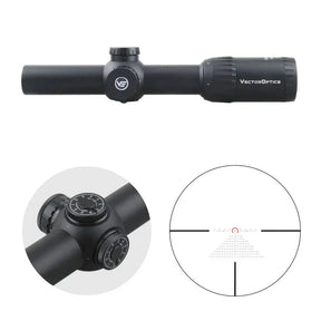 Vector Optics Constantine 1-8x24 SFP šautuvo optinis taikiklis Vector Optics
