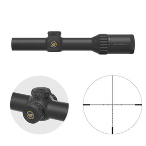 Vector Optics Continental 1-10x24i ED Fiber šautuvo optinis taikiklis Vector Optics