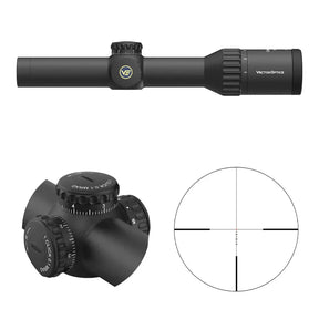 Vector Optics Continental x6 1-6x24i Fiber šautuvo optinis taikiklis Vector Optics