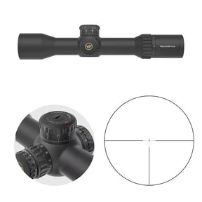 Vector Optics Continental x6 2-12x44 CTR MPVO šautuvo optinis taikiklis Vector Optics