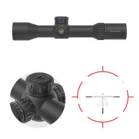Vector Optics Continental x6 2-12x44 RAR šautuvo taikiklis Vector Optics