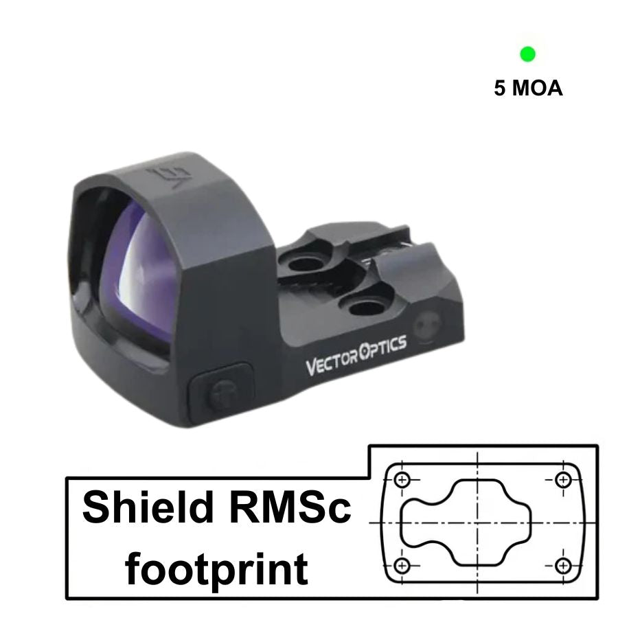 Vector Optics Frenzy-S 1x17x24 MIC [žalia]

