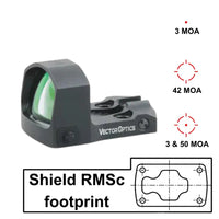 Vector Optics Frenzy-S 1x17x24 MOS Multi Reticle kolimatorius 