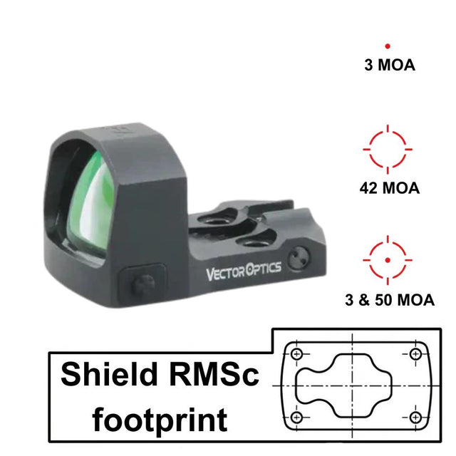 Vector Optics Frenzy-S 1x17x24 MOS Multi Reticle kolimatorius