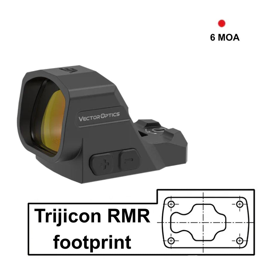 Vector Optics Frenzy 1x24x29 GenII 6 MOA kolimatorius
