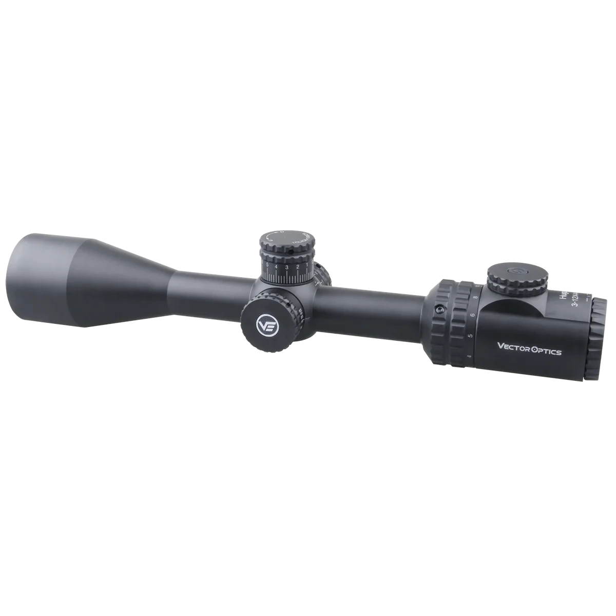 Vector Optics Hugo 3-12x44GT SFP šautuvo optinis taikiklis Vector Optics