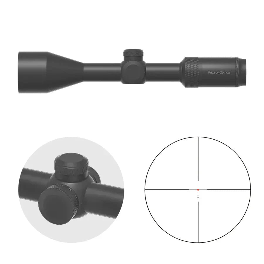 Vector Optics Matiz 3-9x50 Fiber SFP šautuvo optinis taikiklis Vector Optics