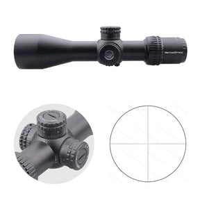 Vector Optics Veyron 3-12x44 FFP kompaktiškas šautuvo optinis taikiklis