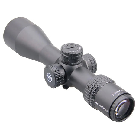 Vector Optics Veyron 3-12x44 FFP kompaktiškas šautuvo optinis taikiklis