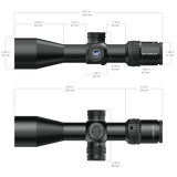 Vector Optics Veyron 3-12x44IR SFP kompaktiškas optinis taikiklis 