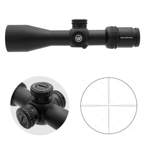 Vector Optics Veyron 3-12x44 SFP kompaktiškas optinis taikiklis šautuvui