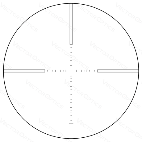 Vector Optics Veyron 3-12x44 SFP kompaktiškas optinis taikiklis šautuvui