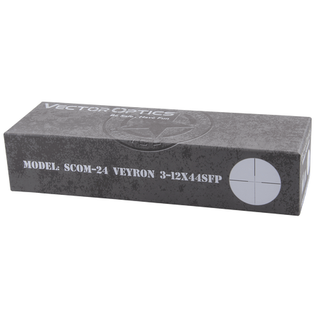 Vector Optics Veyron 3-12x44 SFP kompaktiškas optinis taikiklis šautuvui