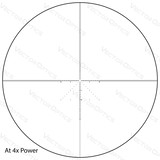 Vector Optics Veyron 4-16x44 IR Pirmojo židinio plokštumos apšviestas optinis taikiklis 