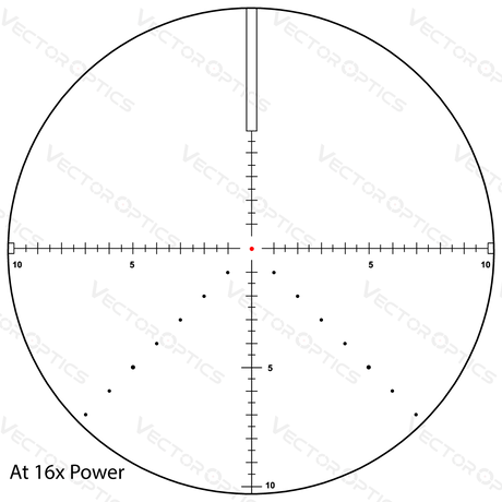 Vector Optics Veyron 4-16x44 IR First Focal Plane Illuminated šautuvo optinis taikiklis