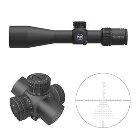 Vector Optics Veyron 4-16x44IR SFP kompaktiškas šautuvo optinis taikiklis