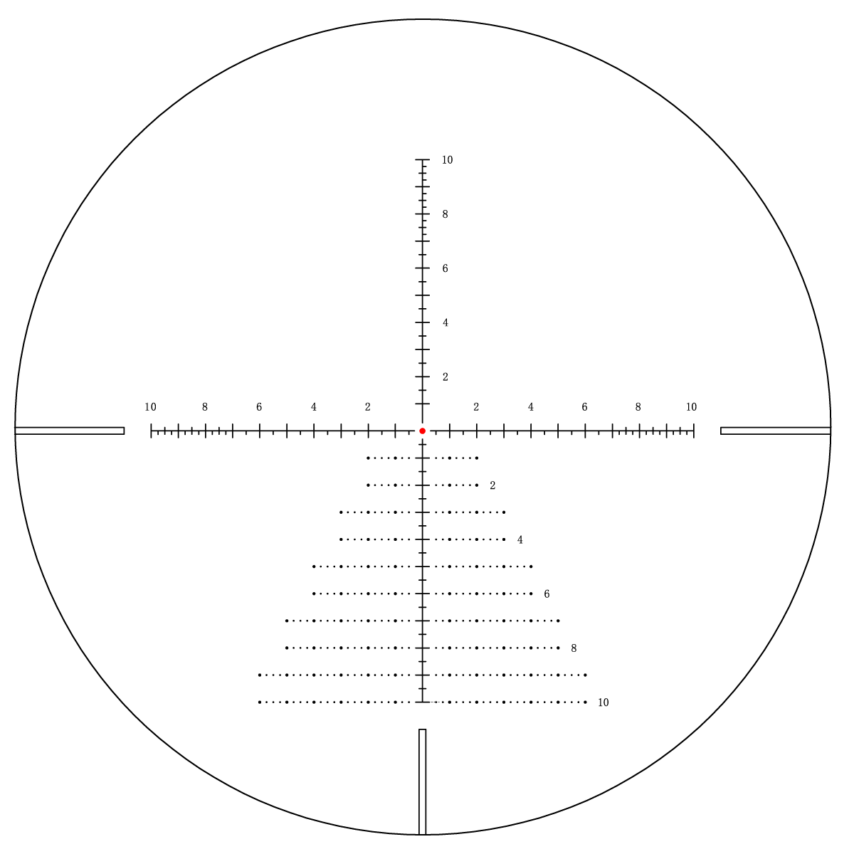 Vector Optics Veyron 4-16x44IR SFP kompaktiškas optinis taikiklis 