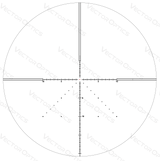 Vector Optics Veyron 4-16x44 IR Pirmojo židinio plokštumos apšviestas optinis taikiklis 