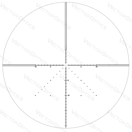 Vector Optics Veyron 4-16x44 IR First Focal Plane Illuminated šautuvo optinis taikiklis