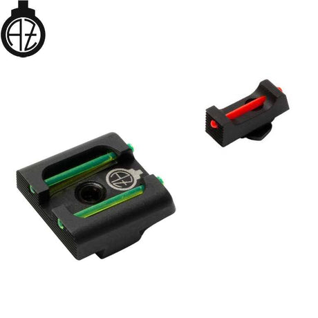 Walther PDP žemi mechaniniai taikikliai su šviesolaidžiais | type B