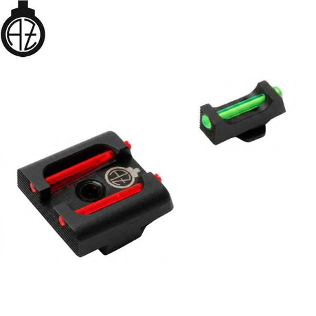 Walther PDP žemi mechaniniai taikikliai su šviesolaidžiais | type B