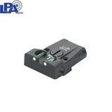 Walther Q5 Match SF, Q4 SF OR pilnai reguliuojamas galinis taikiklis | su optiniais šviesos vamzdeliais
