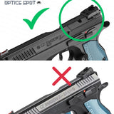 CZ Shadow 2 adapterio plokštelė | Aimpoint A-CUT footprint