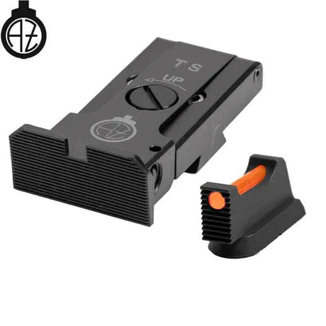 CZ TS 2 CZ TS 1 & CZ Shadow 2 Target reguliuojami mechaniniai taikikliai | šviesolaidinis