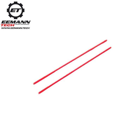 Šviesolaidinis pakaitinis strypelis | 2 vnt. - Red 1.0 mm