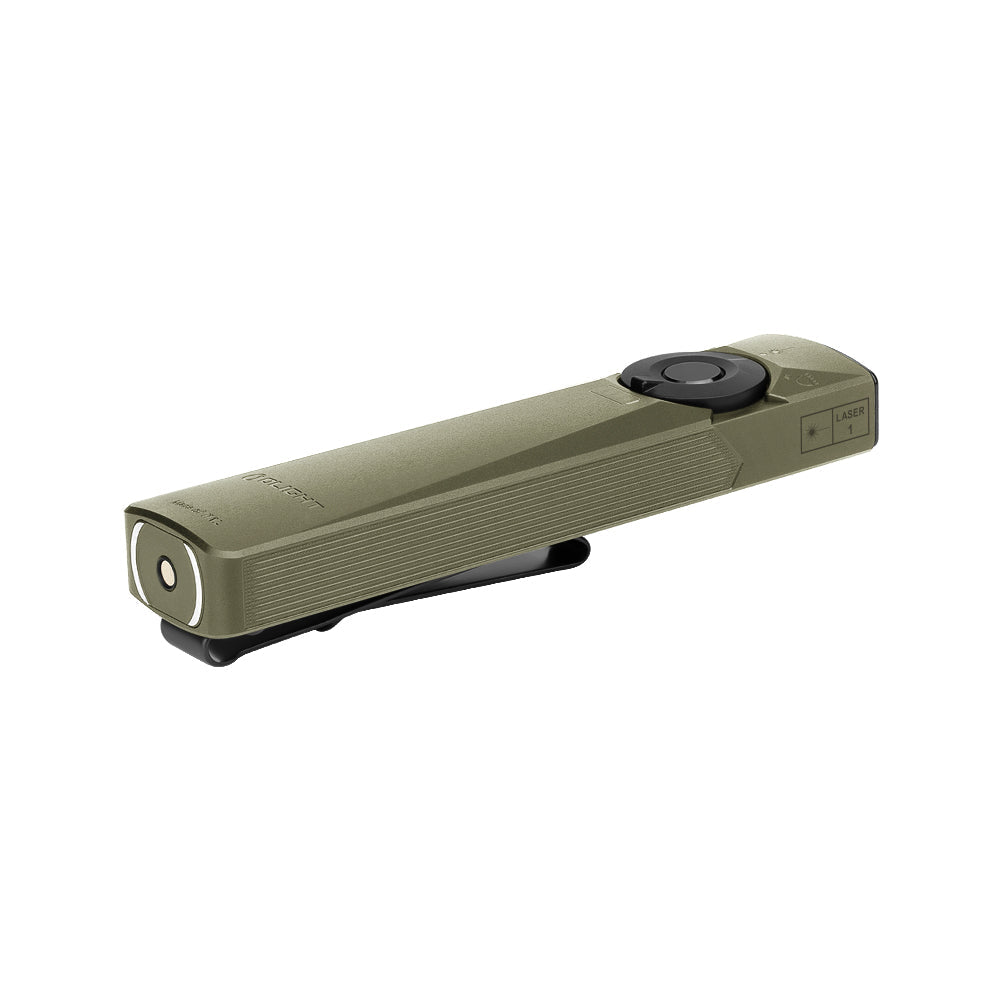 Olight Arkfeld Ultra | plokščias 3-in-1 EDC žibintuvėlis | 1.400 lm - Olive Green