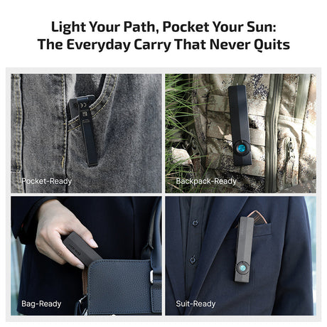 Olight ArkPro | plokščias 4-in-1 EDC žibintuvėlis | 1.500 lm