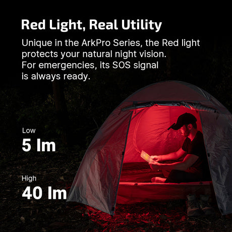 Olight ArkPro Lite | plokščias 3-in-1 EDC žibintuvėlis | 1.200 lm