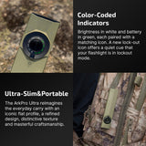 Olight ArkPro Ultra | flat 4-in-1 EDC žibintuvėlis | 1.700 lm - Olive Green