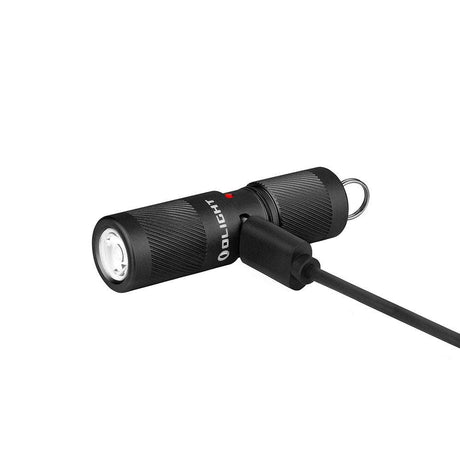 Olight i1R 2 Pro | įkraunamas raktų pakabuko žibintuvėlis | 180 lm - Juoda