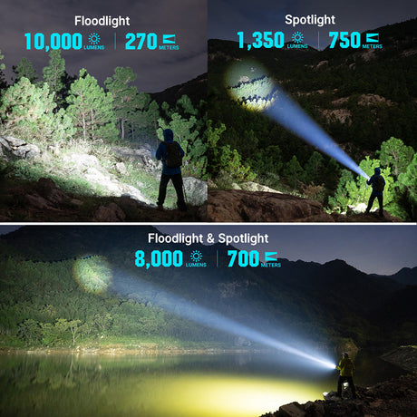 Olight Marauder 2 Mini | galingas įkraunamas žibintuvėlis | 10.000 lm