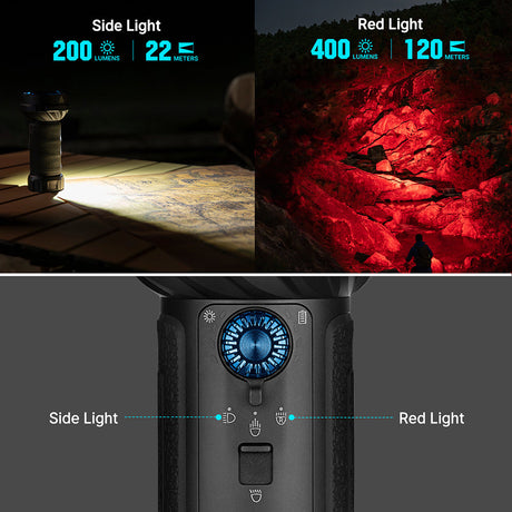 Olight Marauder 2 Mini | galingas įkraunamas žibintuvėlis | 10.000 lm
