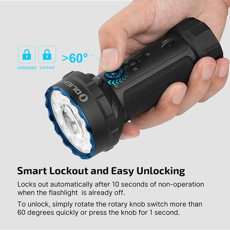 Olight Marauder 2 Mini | galingas įkraunamas žibintuvėlis | 10.000 lm