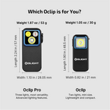 Olight Oclip Pro | daugiafunkcis segtukinis žibintuvėlis | 500 lm