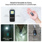 Olight Oclip | įkraunamas EDC segtukinis žibintuvėlis | 300 lm - Black