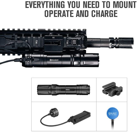 Olight Odin | šautuvo žibintuvėlis | 2.000 lm