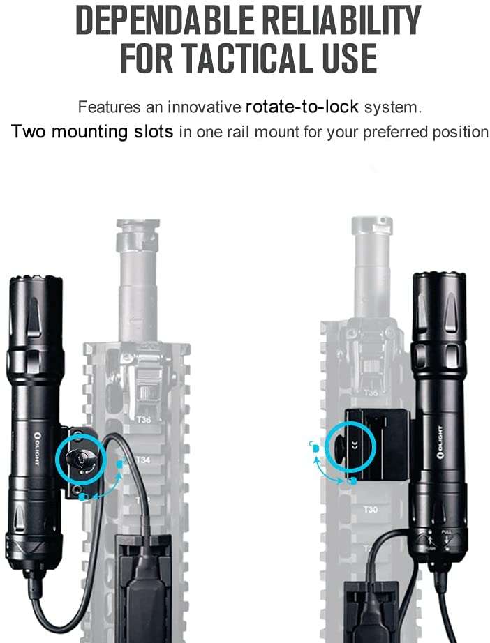Olight Odin | šautuvo žibintuvėlis | 2.000 lm