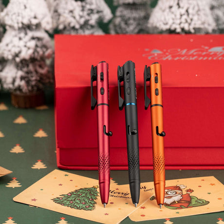 Olight O’Pen 3 | daugiafunkcis žibintuvėlis rašiklio formos | 120 lm + žalias lazeris - Juoda