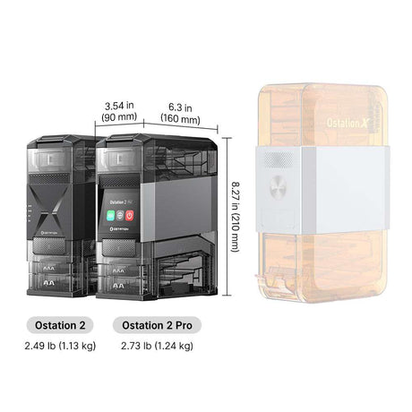 Olight Ostation 2 Pro | išmanusis AA/AAA baterijų įkroviklis | 3-in-1