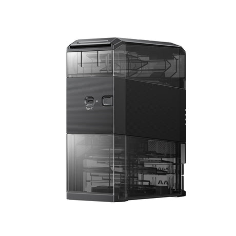 Olight Ostation 2 | išmanusis AA/AAA baterijų įkroviklis | 3-in-1