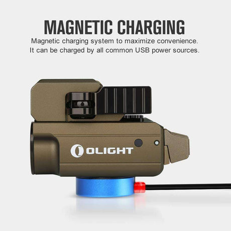 Olight PL-Mini 2 Valkyrie | kompaktiškas pistoleto žibintuvėlis | 600 lm