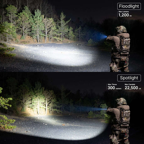 Olight PL X | pistoleto žibintuvėlis | 1.200 lm