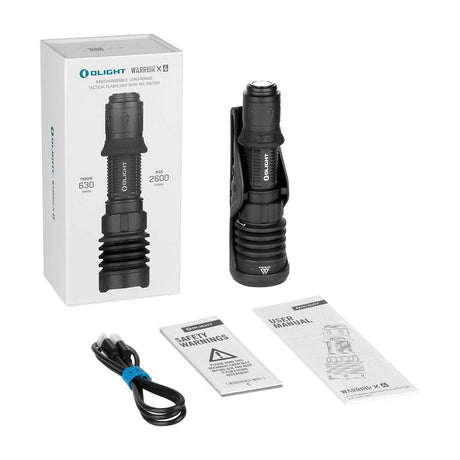 Olight Warrior X 4 | taktinis žibintuvėlis | 2.600 lm