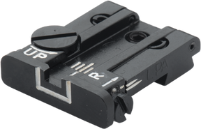 Sig [P220 P225 P226 P227 P229 P320] reguliuojamas galinis taikiklis | baltos linijos