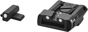 Sig [P220 P225 P226 P227 P229 P320] reguliuojami mechaniniai taikikliai | balti taškai
